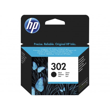 HP 302 black ink cartridge (F6U66AE/Nr.302)