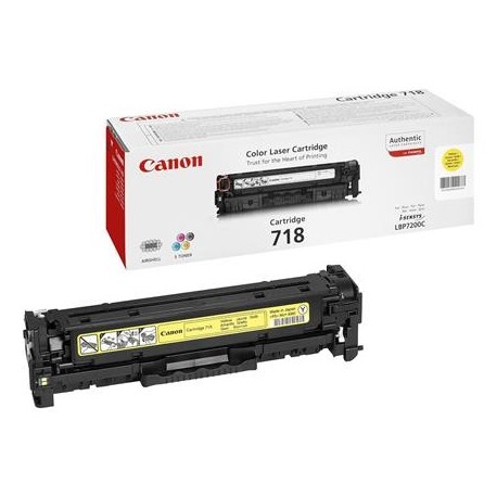 mangfoldighed Retningslinier mineral Buy Canon Cartridge 718 yellow toner cartridge (Cartridge 718Y