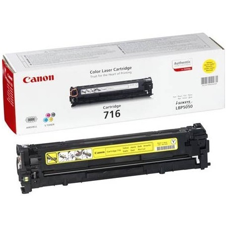 Canon 716 geltona tonerio kasetė (Cartridge 716Y)