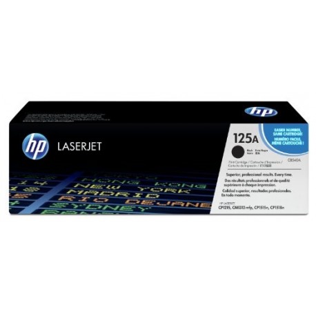 HP 125A juoda tonerio kasete (CB540A)