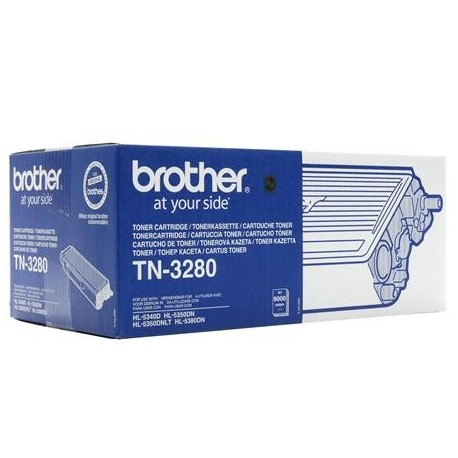 Brother TN-3280 didesnės talpos juoda tonerio kasetė (TN3280)