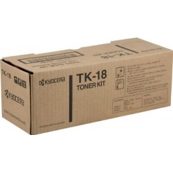 Kyocera TK-18 black toner cartridge (TK-18)