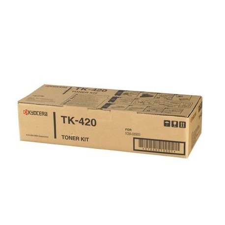 Kyocera TK-420 black toner cartridge (TK-420, TK420)