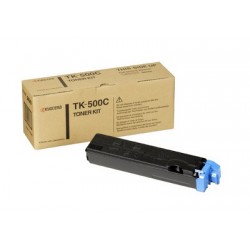 Kyocera TK-500C cyan toner cartridge (TK-500C, TK500C)