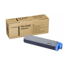 Kyocera TK-510C cyan toner cartridge (TK-510C, TK510C)