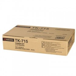 Kyocera TK-715 black toner cartridge (TK-715, TK715)