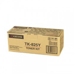 Kyocera TK-825Y yellow toner cartridge (TK-825Y, TK825Y)