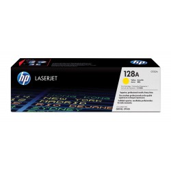 HP 128A yellow toner cartridge (CE322A)