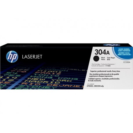 HP 304A juoda tonerio kasetė (CC530A)