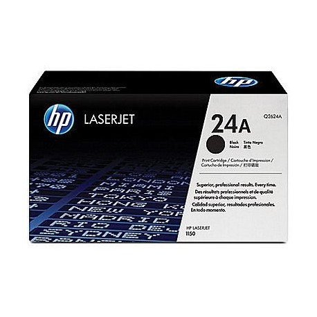 HP 24A black toner cartridge (Q2624A)