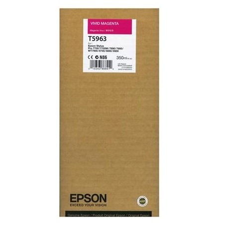 Epson T5963 purpurinė rašalo kasetė (T596300)