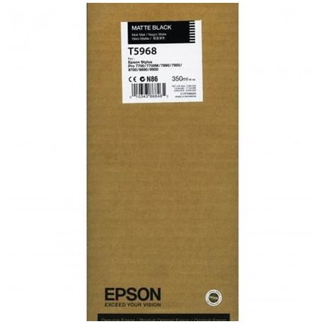 Epson T5968 matte black ink cartridge (C13T596800)