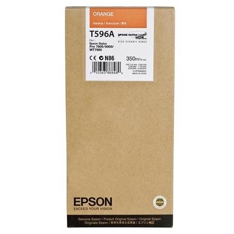 Epson T596A oranžinė rašalo kasetė (T596A00)