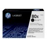 HP 80X larger capacity black toner cartridge