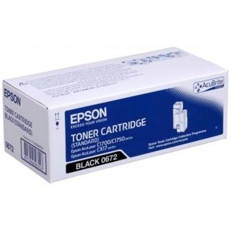 Epson 0672 black toner cartridge (C13S050672)