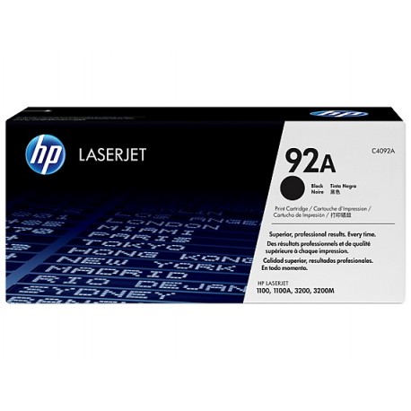 HP 92A black toner cartridge (C4092A)