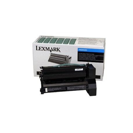 Lexmark 15G042C cyan toner cartridge (15G042C)