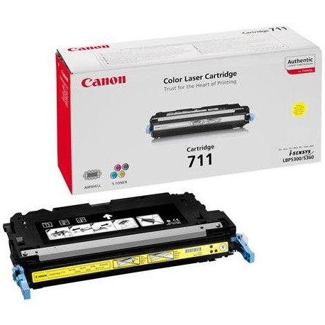 Canon Cartridge 711 yellow toner cartridge (Cartridge 711Y