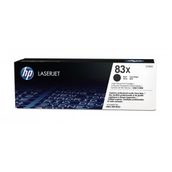 HP 83X higher capacity black toner cartridge (CF283X)