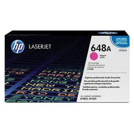 HP 648A magenta toner cartridge (CE263A)