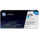 HP 650A cyan toner cartridge (CE271A)