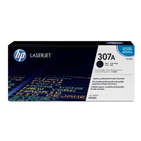 HP 307A black toner cartridge (CE740A)