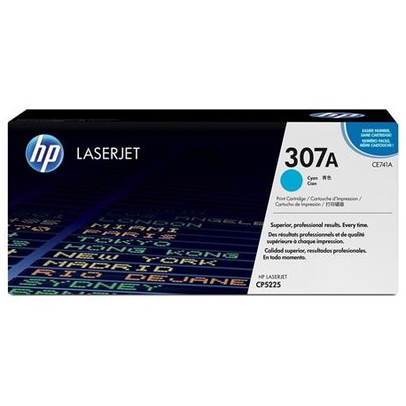 HP 307A cyan toner cartridge