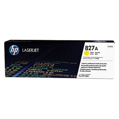 HP 827A yellow toner cartridge (CF302A)