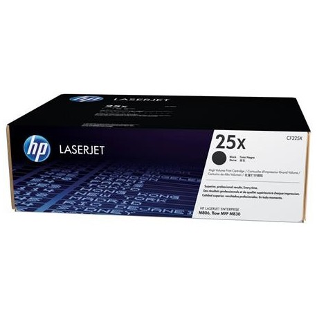 HP 25X didesnės talpos juoda tonerio kasetė (CF325X)