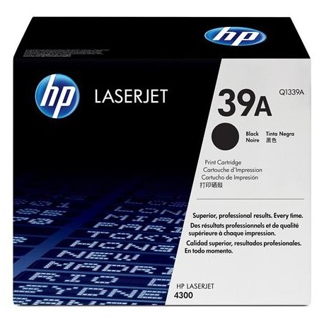 HP 39A juoda tonerio kasetė (Q1339A)