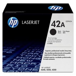 HP 42A black toner cartridge (Q5942A)